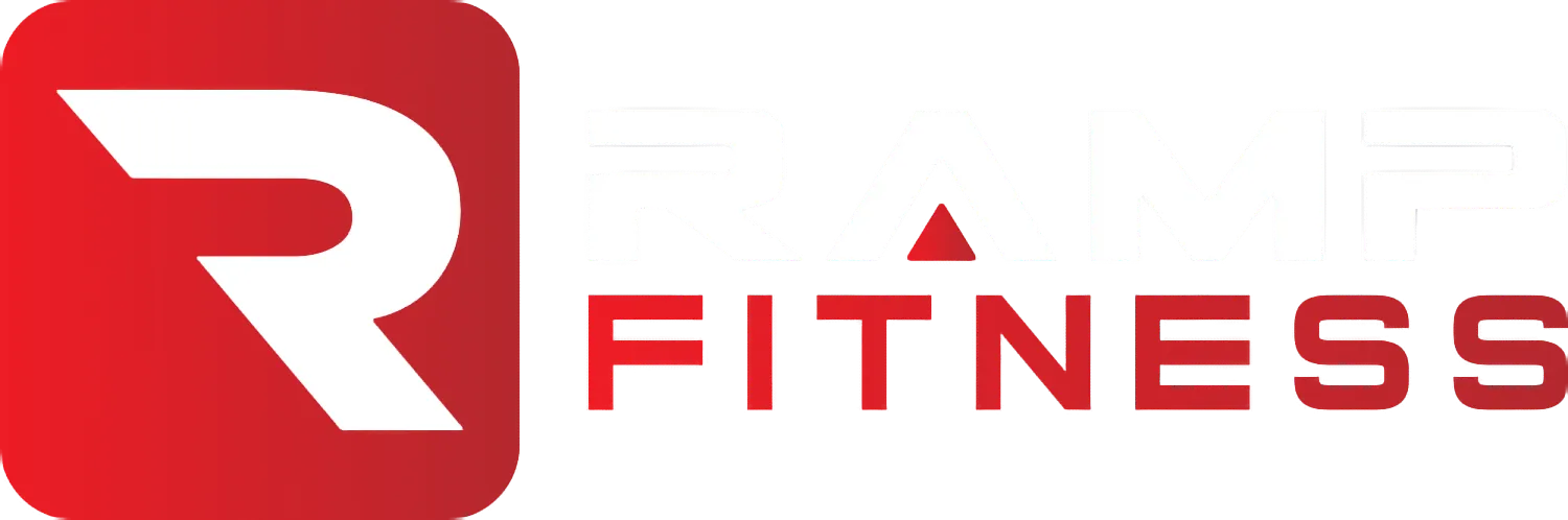 RAMP Fitness Logo White